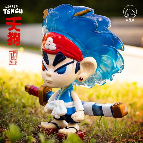 NWT VAPOUR PARK x Tan-sTaR Little Tengu Limited Edition Vinyl Figure - Picture 4 of 14